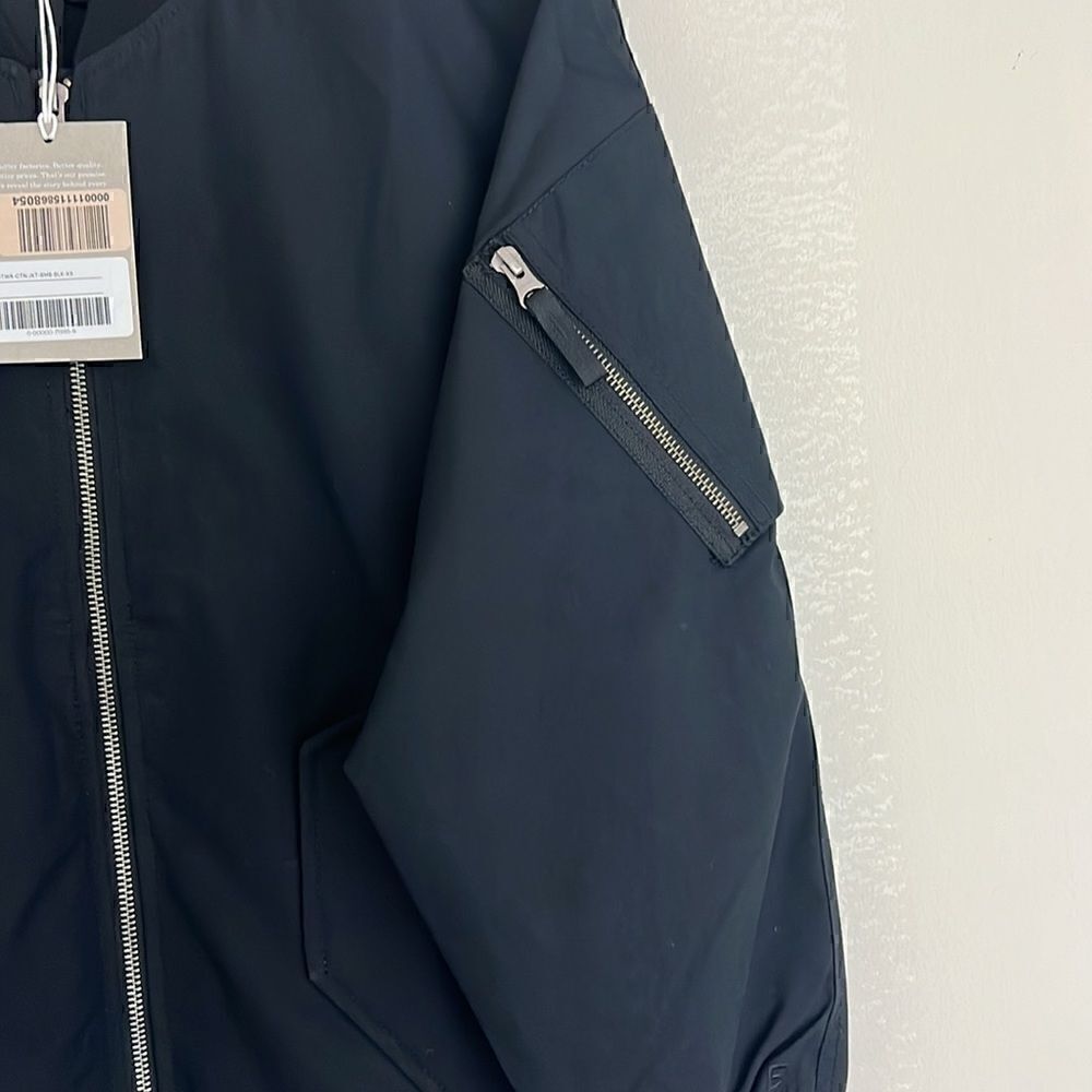 NWT Everlane The Bomber Jacket in Black Size XS - Picture 11 of 13